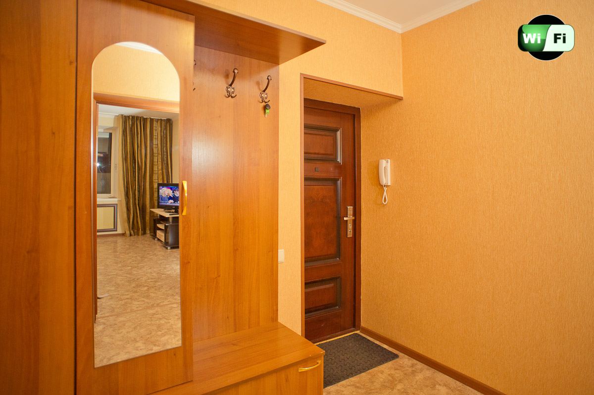 коридор в квартирной гостинице по ул. Пушкина, д.43